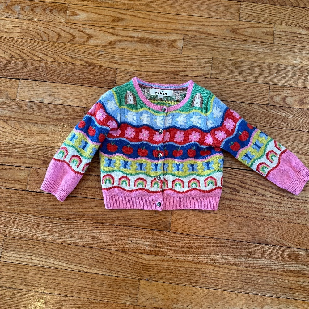 Boden girls sweater